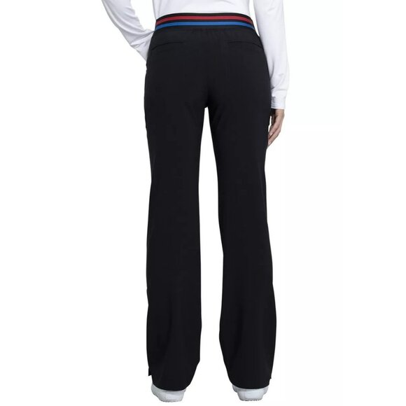 NWT Black Cherokee Scrubs Katie Duke iFlex Pull On Pant Size Small - Picture 2 of 7